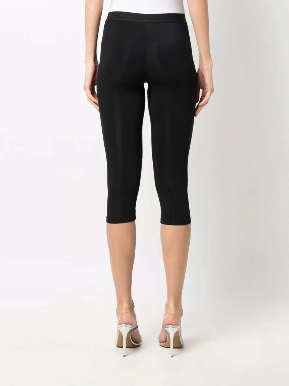 Cropped Leggings With Print sold by Wanan Luxury product image thumbnail 4