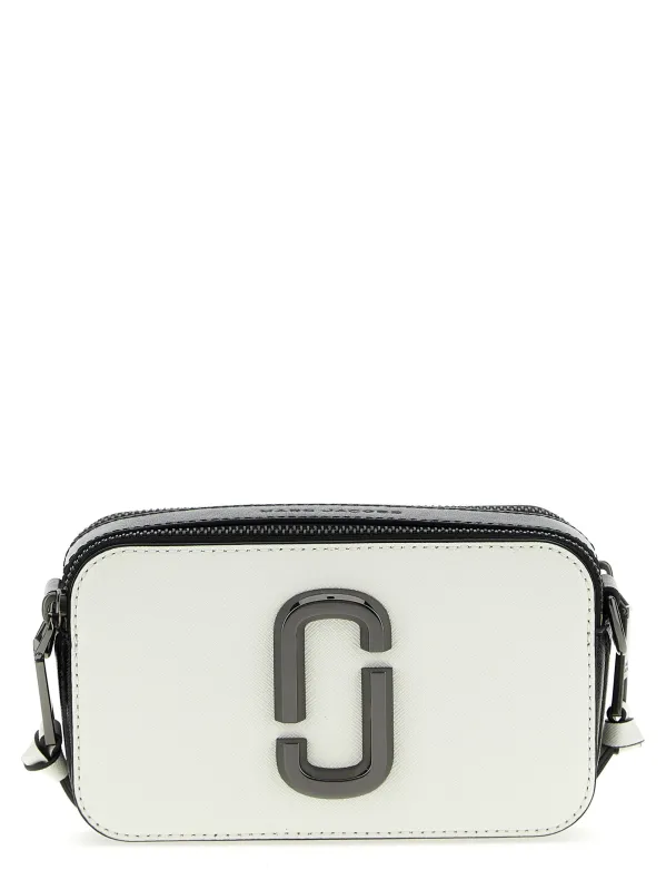 The Snapshot Crossbody Bag Crossbody Bags White/Black sold by Wanan Luxury
