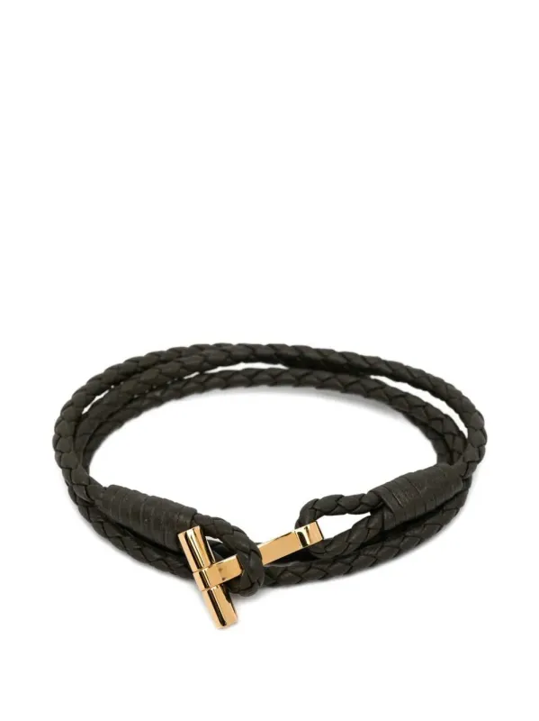 Braided T-Bar Bracelet sold by Wanan Luxury