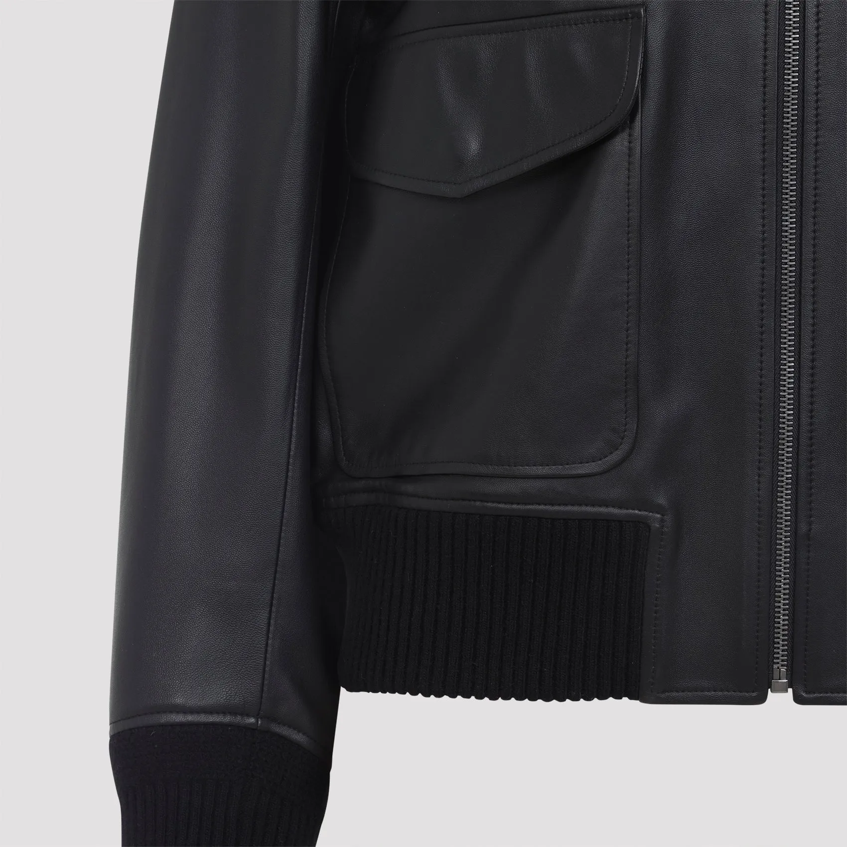 Bomber Jackets Black sold by Wanan Luxury product image thumbnail 4