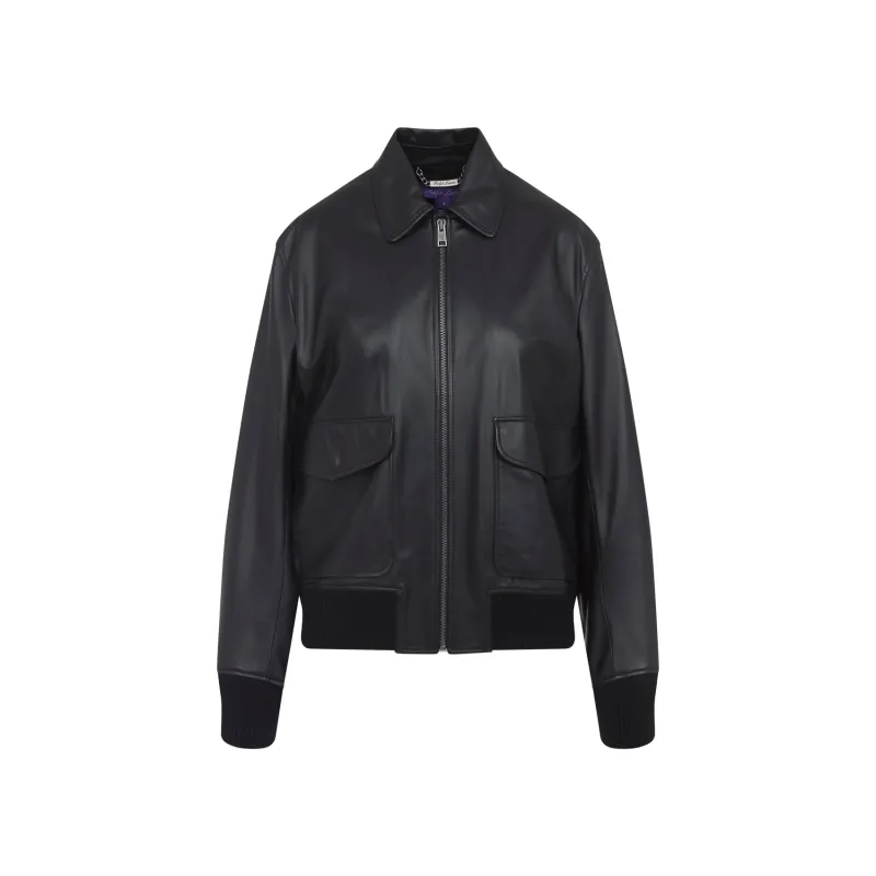 Bomber Jackets Black sold by Wanan Luxury