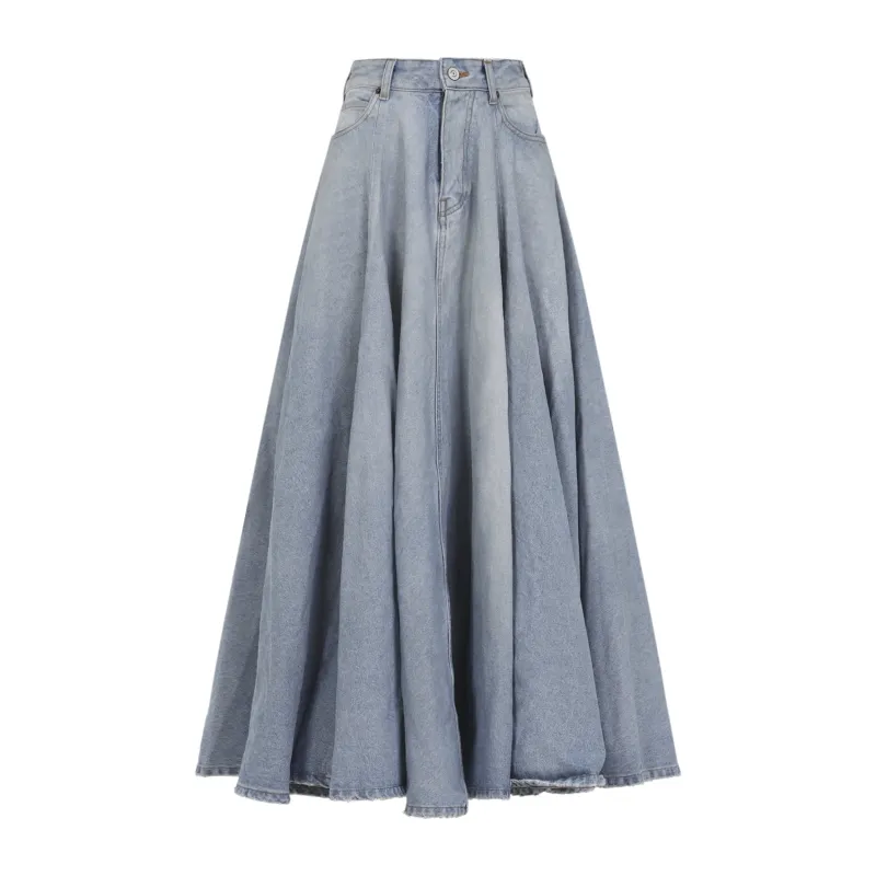 Long Skirts Blue sold by Wanan Luxury