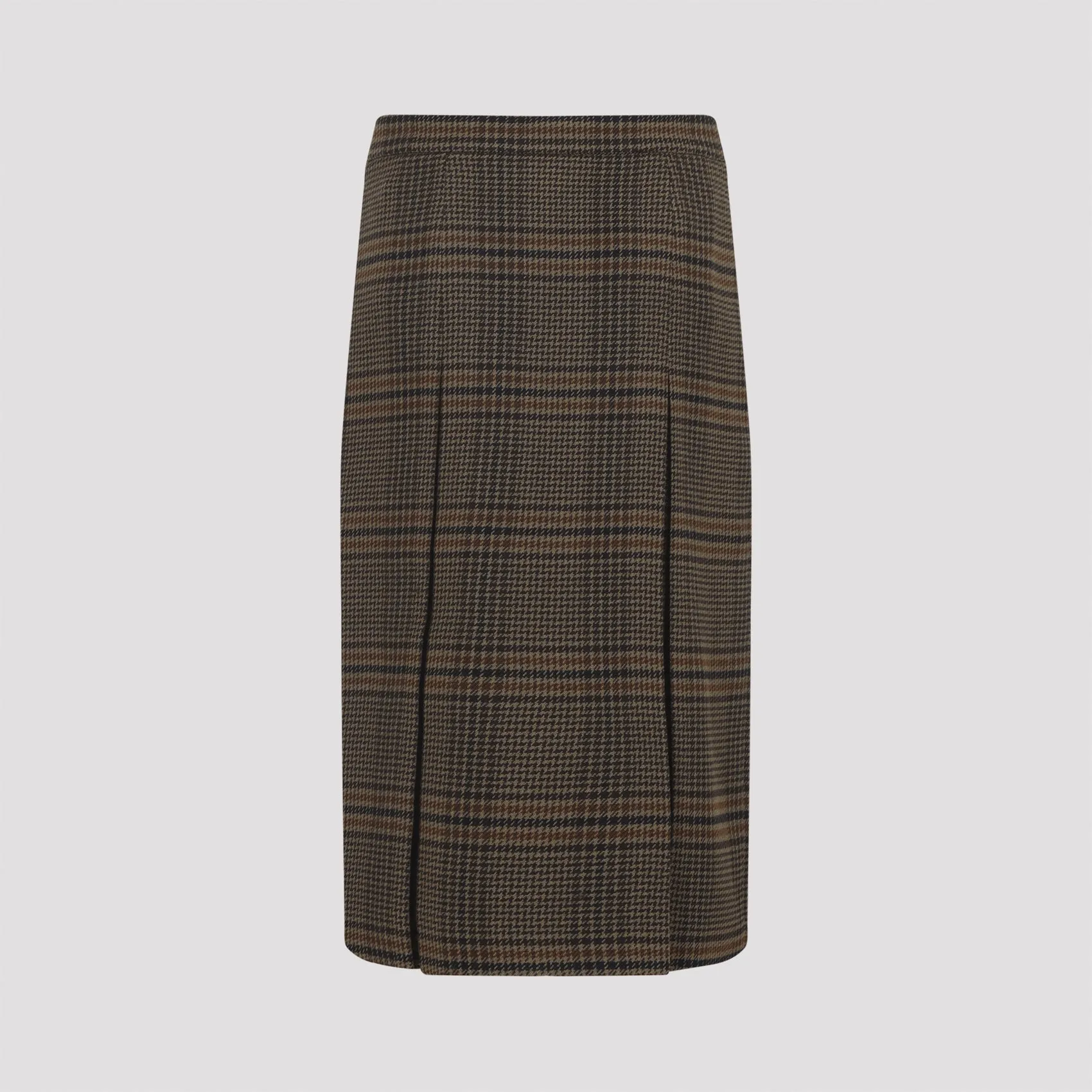 Midi Skirts Brown sold by Wanan Luxury product image thumbnail 3