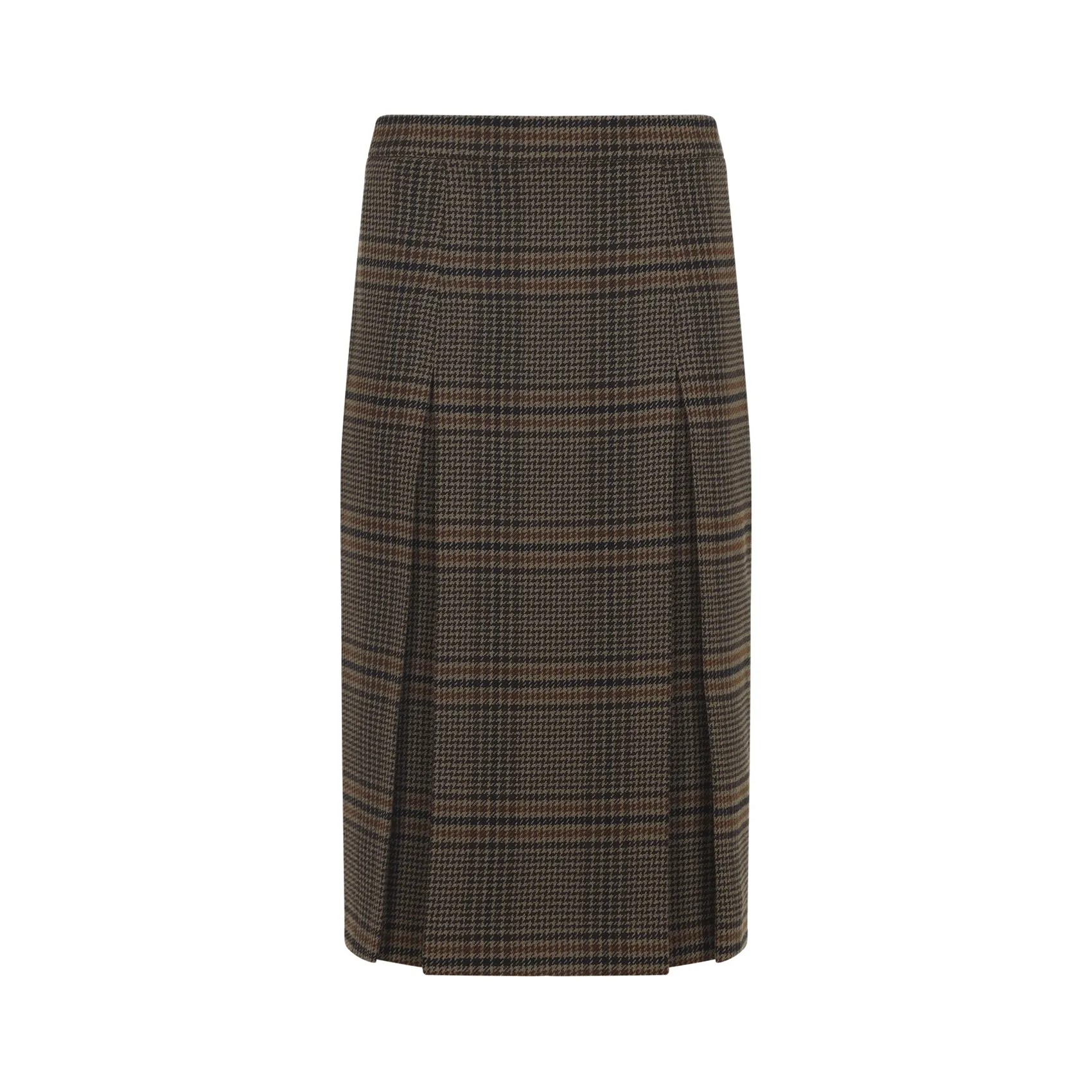 Midi Skirts Brown sold by Wanan Luxury