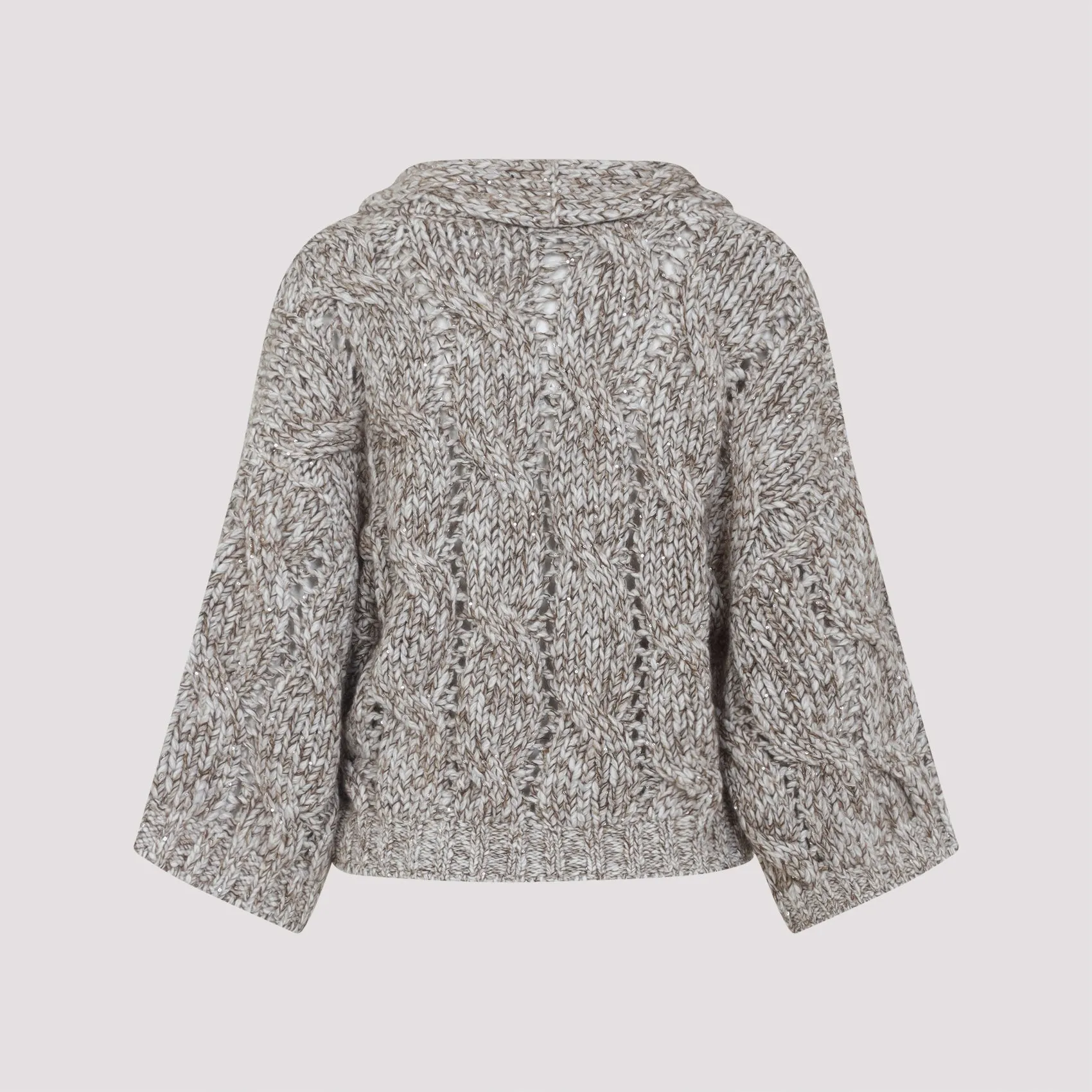 Cardigan Brown sold by Wanan Luxury product image thumbnail 3