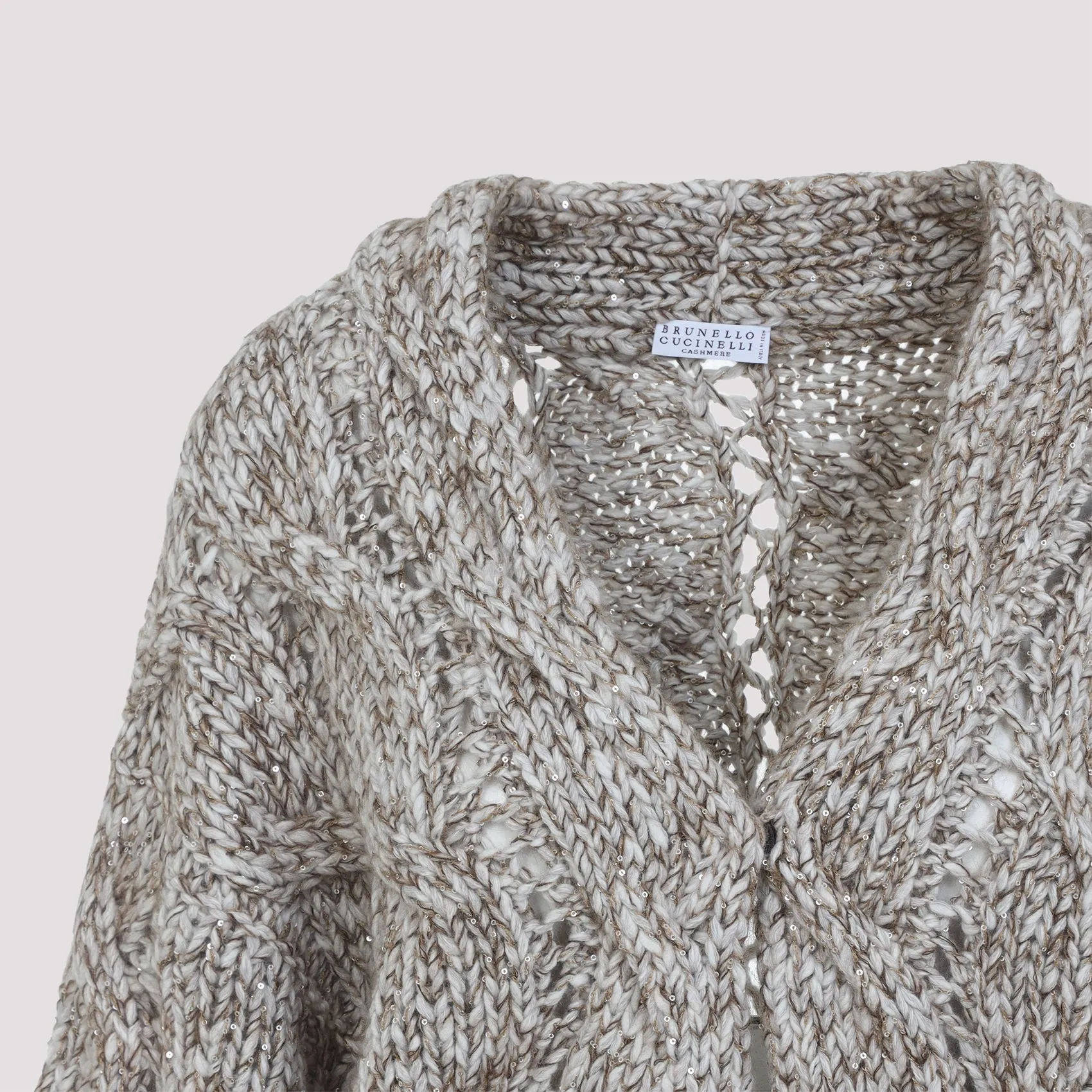 Cardigan Brown sold by Wanan Luxury product image thumbnail 4