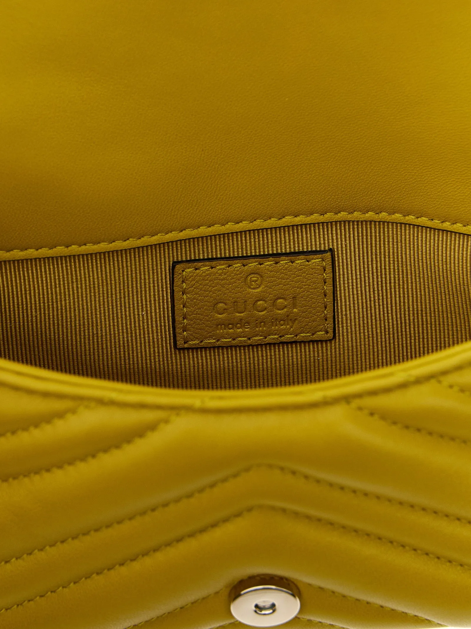 Gg Marmont Shoulder Bags Yellow sold by Wanan Luxury product image thumbnail 4