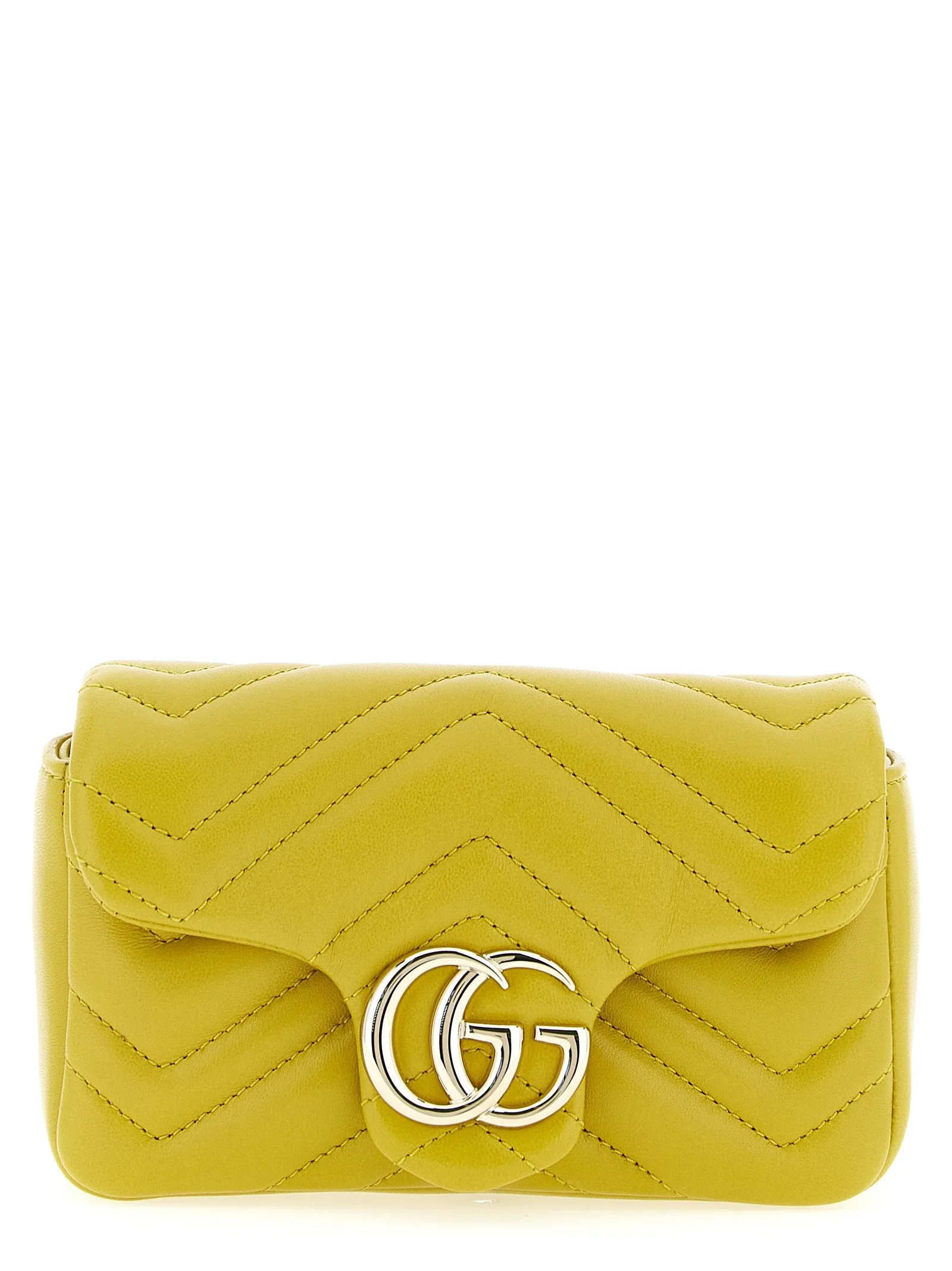 Gg Marmont Shoulder Bags Yellow sold by Wanan Luxury