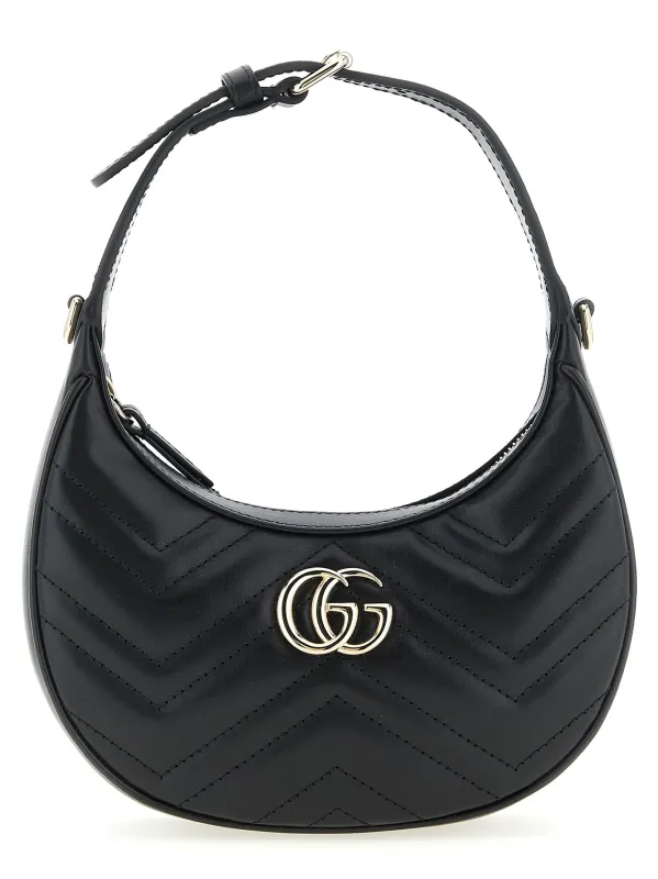 Gg Marmont Shoulder Bags Black sold by Wanan Luxury