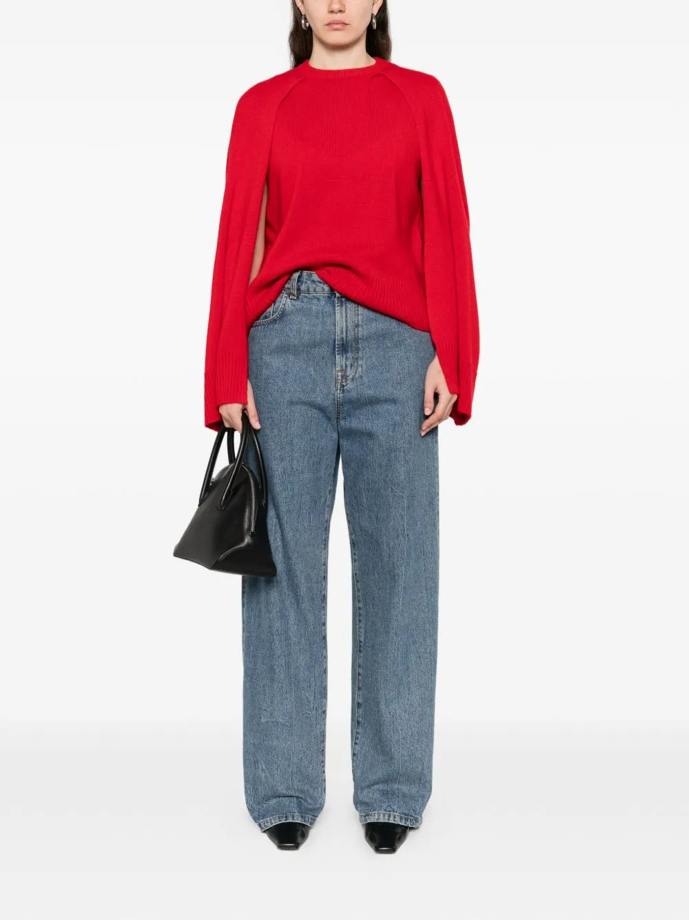 Cashmere Crewneck Jumper sold by Wanan Luxury product image thumbnail 4