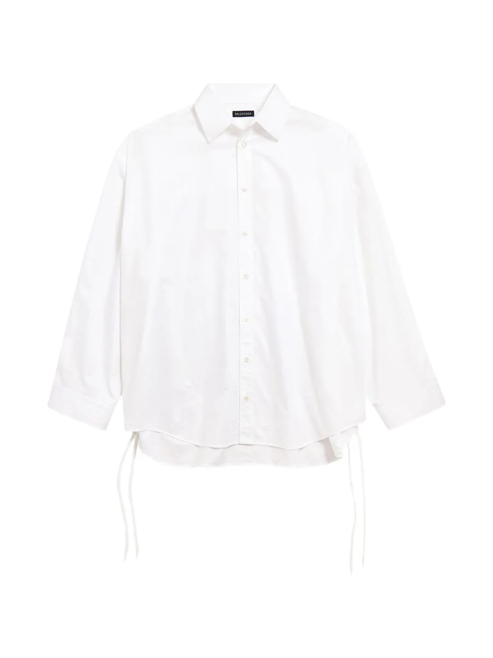 Cotton Lace-Up Shirt sold by Wanan Luxury