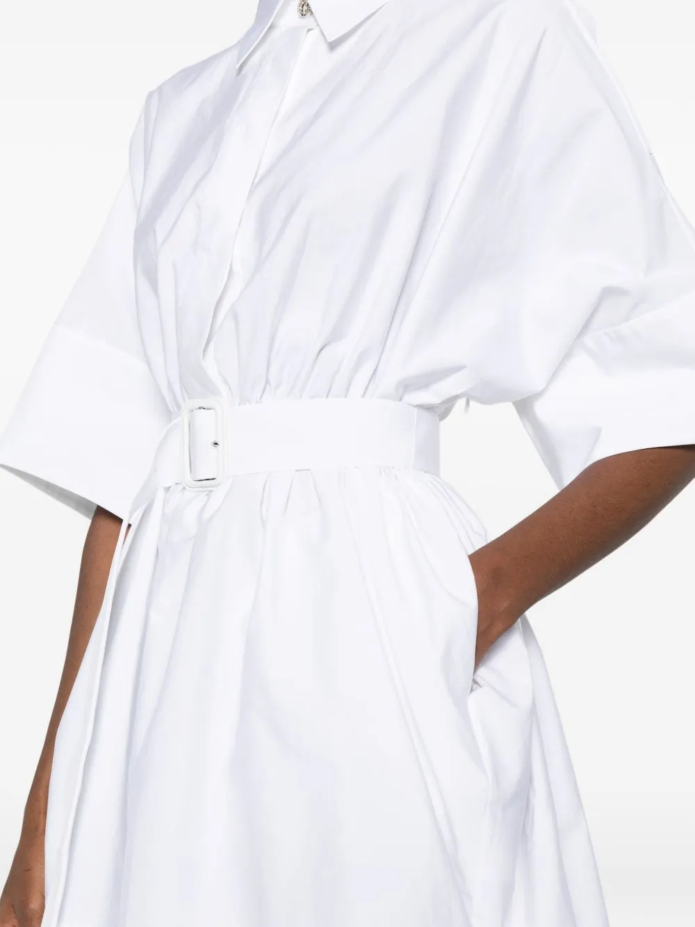 Cotton Short Shirtdress sold by Wanan Luxury product image thumbnail 5