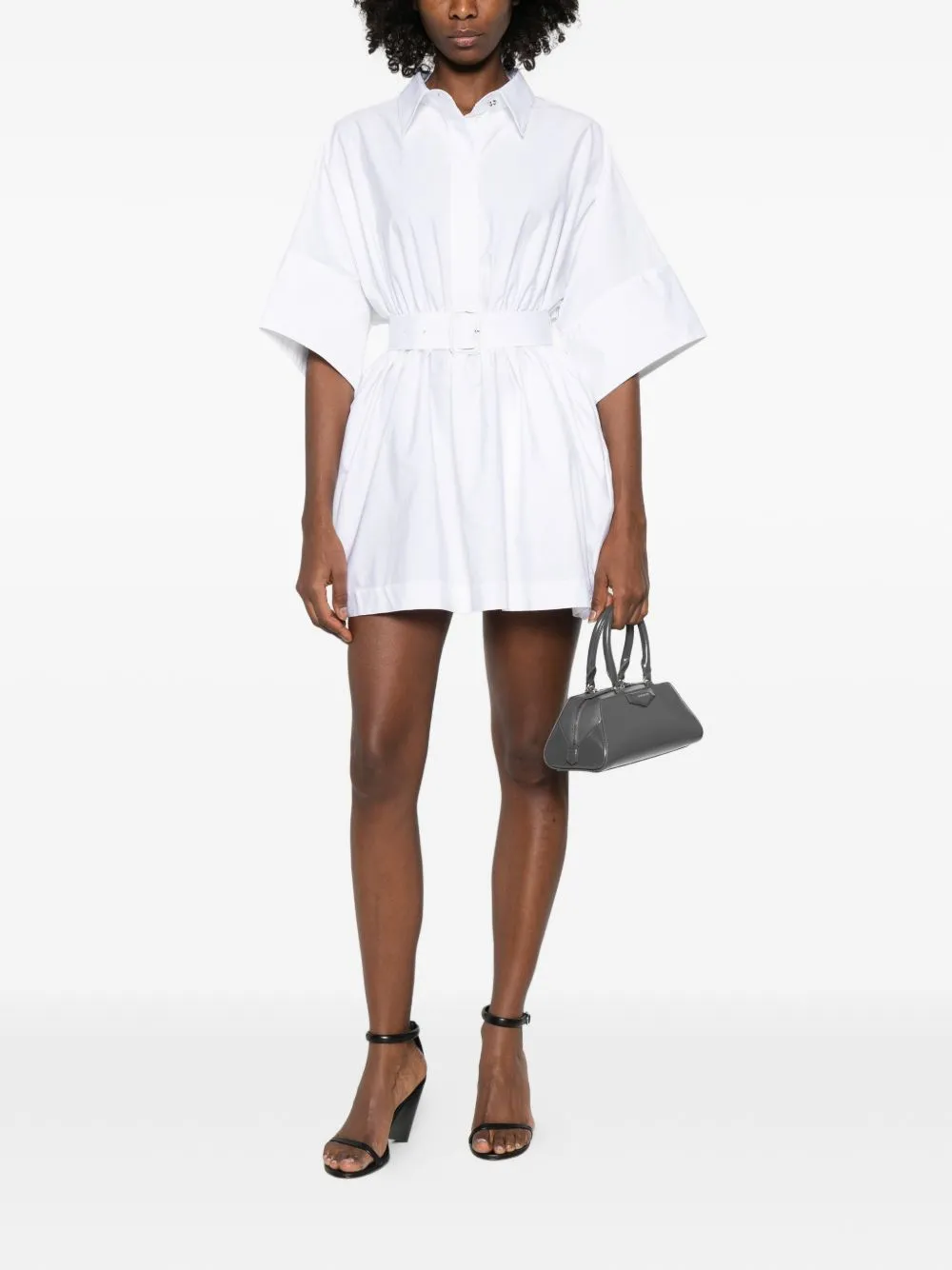 Cotton Short Shirtdress sold by Wanan Luxury product image thumbnail 3