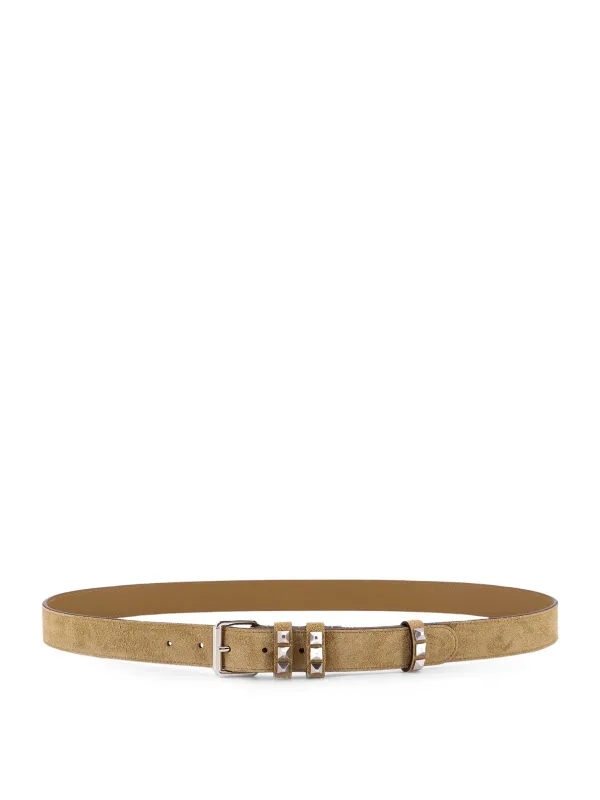 Flaneuse Suede Belt With Iconic Studs made by Valentino Garavani