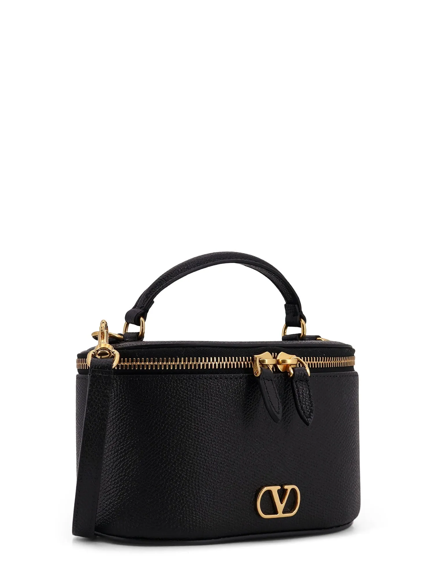 Leather Vanity Bag With Vlogo Signature sold by Wanan Luxury product image thumbnail 3