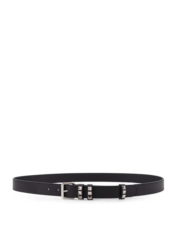 Flaneuse Leather Belt With Iconic Studs sold by Wanan Luxury
