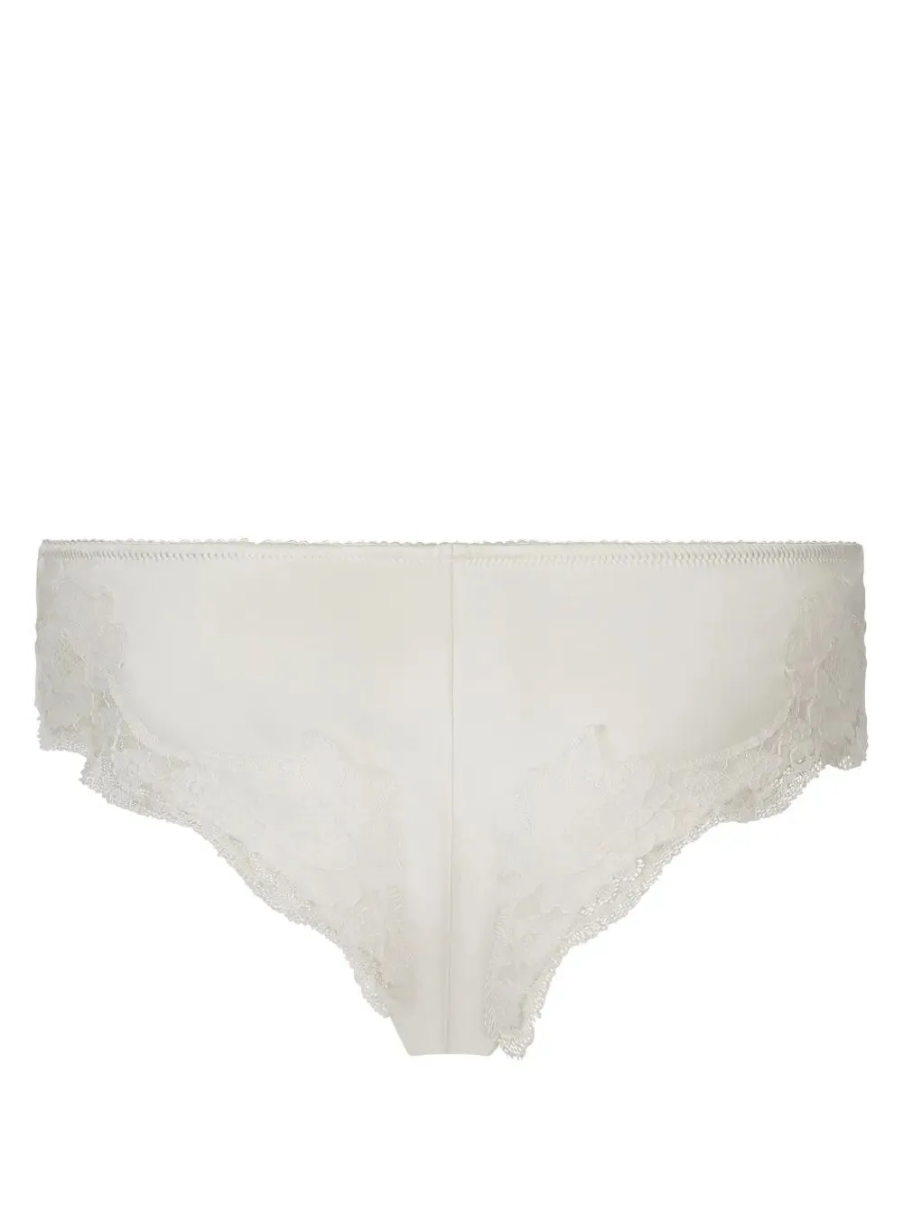 Satin Briefs With Lace Detailing sold by Wanan Luxury product image thumbnail 3