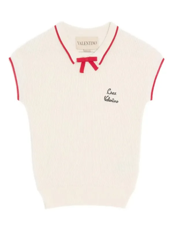 Chez Valentino Cotton Top made by Valentino Garavani
