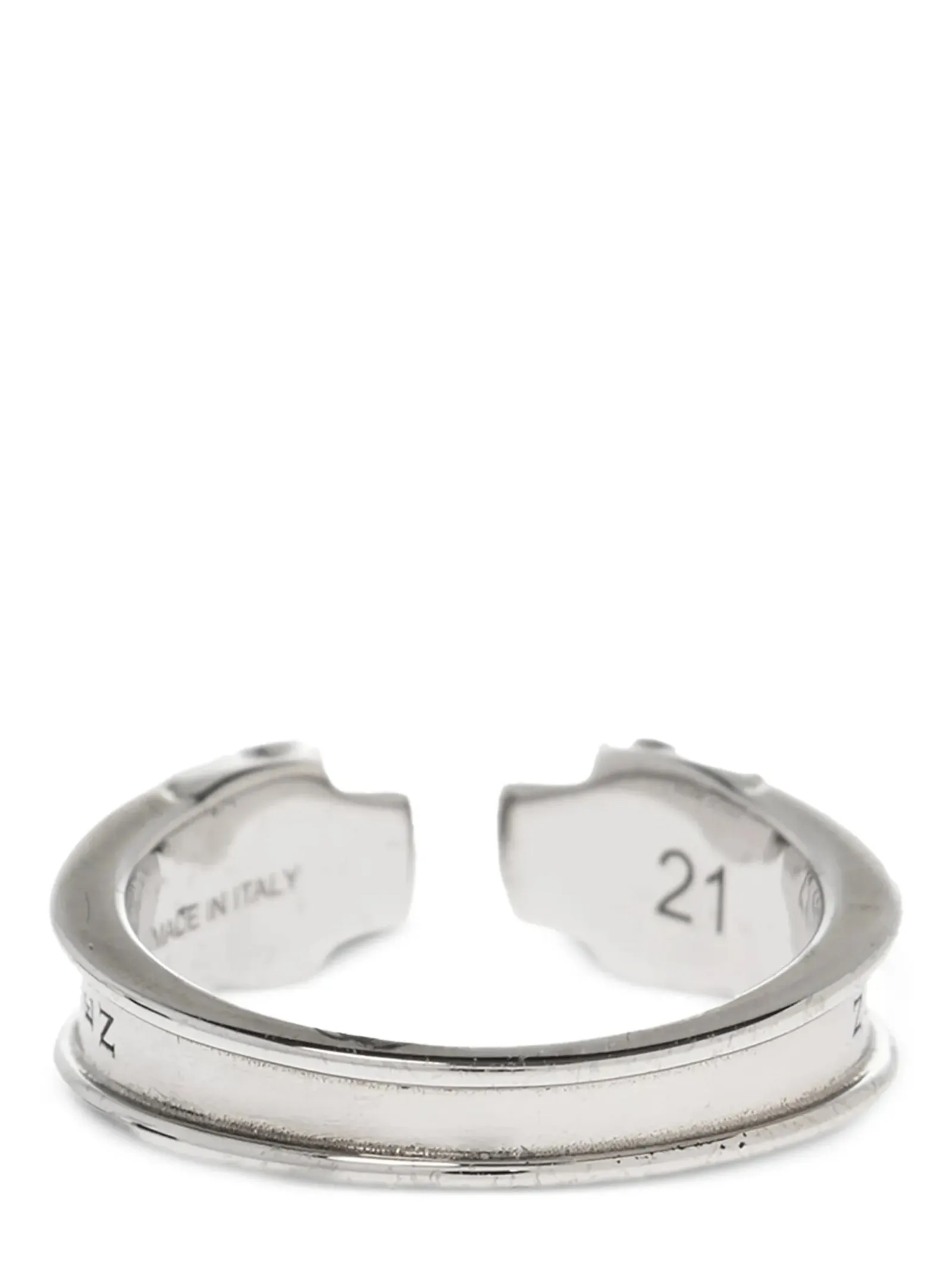 Thin Twin Skull Jewelry Silver sold by Wanan Luxury product image thumbnail 3