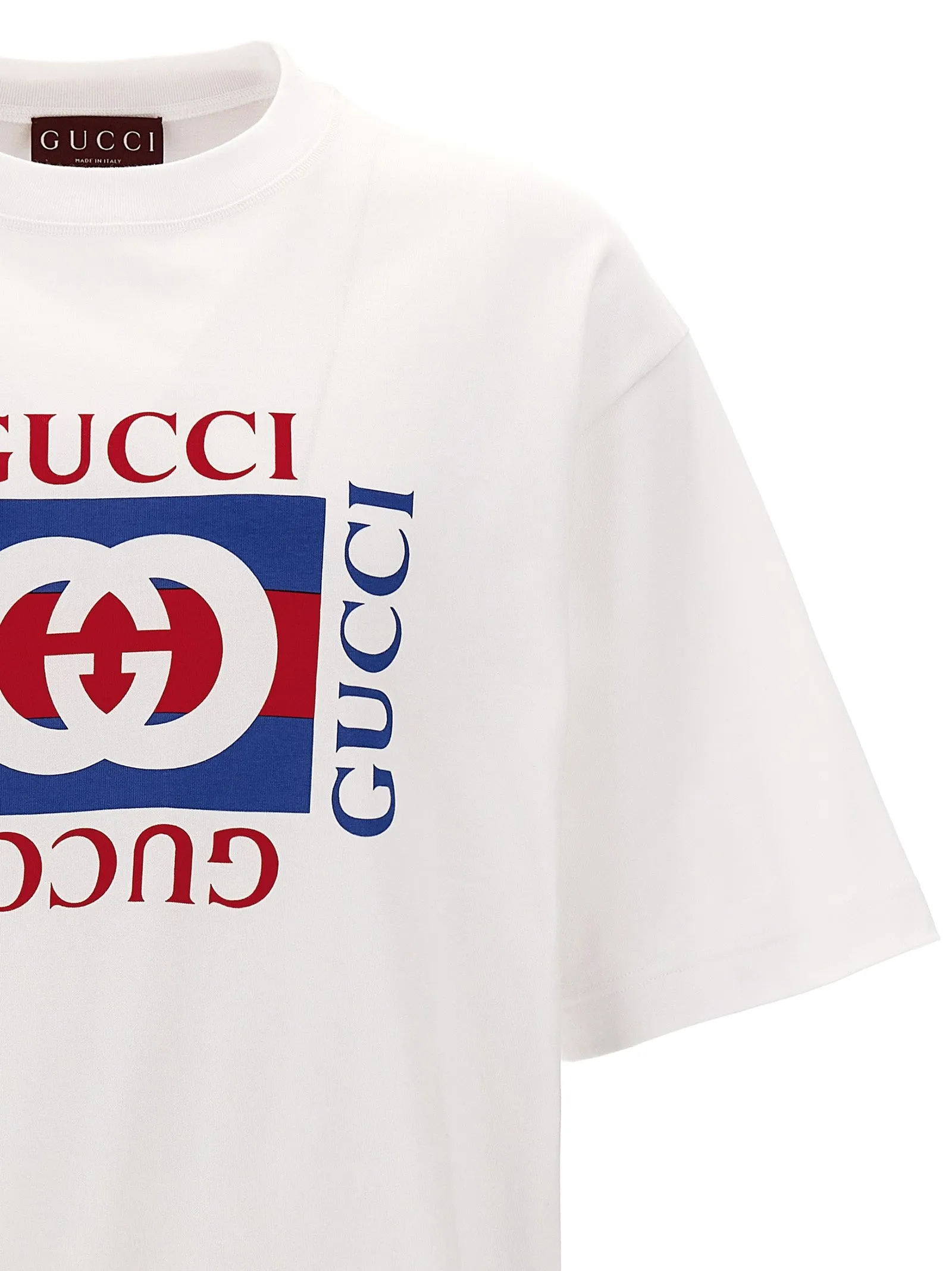 Logo Print T-Shirt White sold by Wanan Luxury product image thumbnail 3