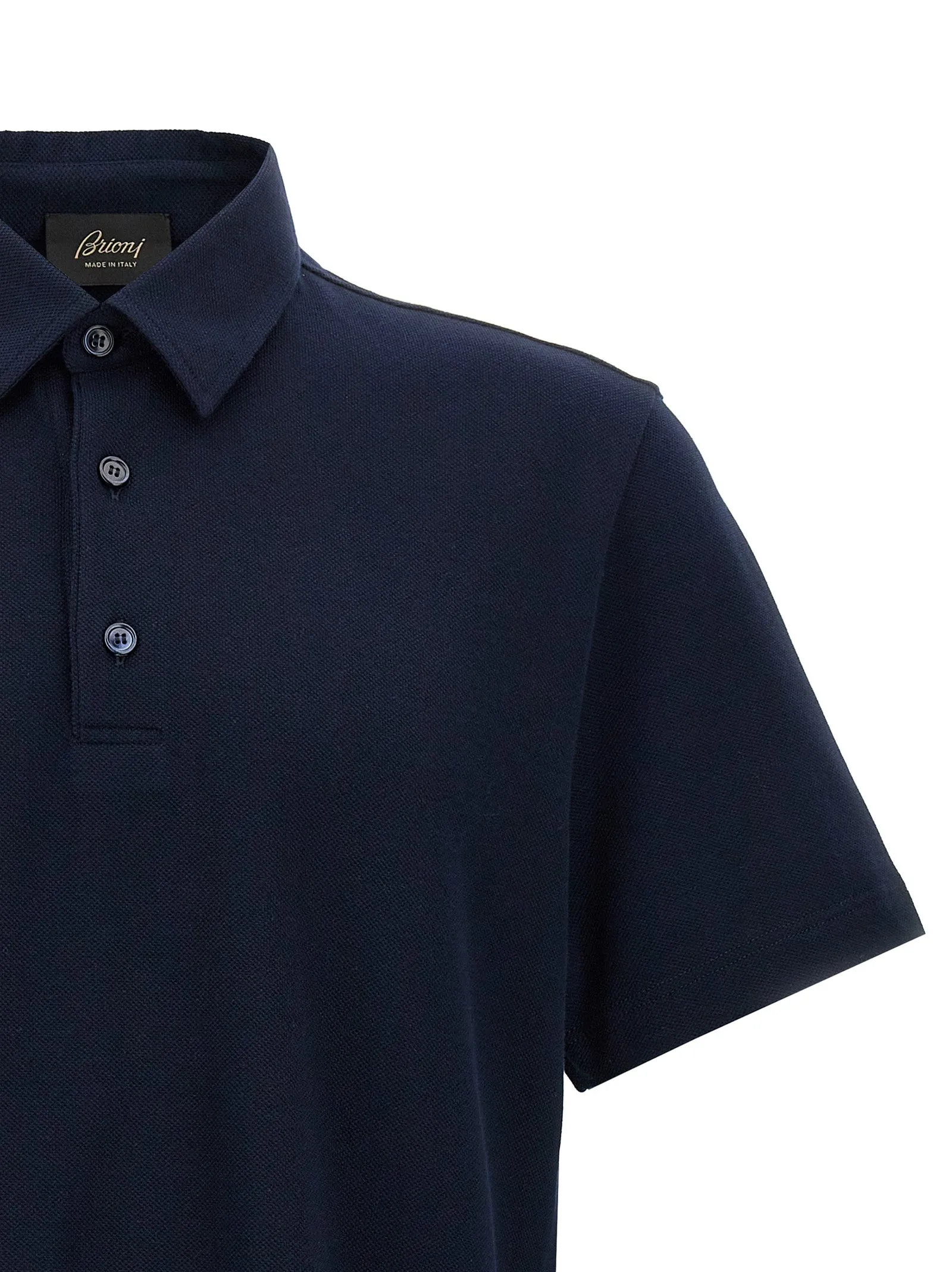 Cotton Shirt Polo Blue sold by Wanan Luxury product image thumbnail 3