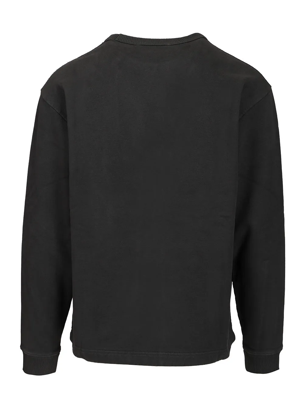 Cotton Sweatshirt Sweatshirts Black sold by Wanan Luxury product image thumbnail 2