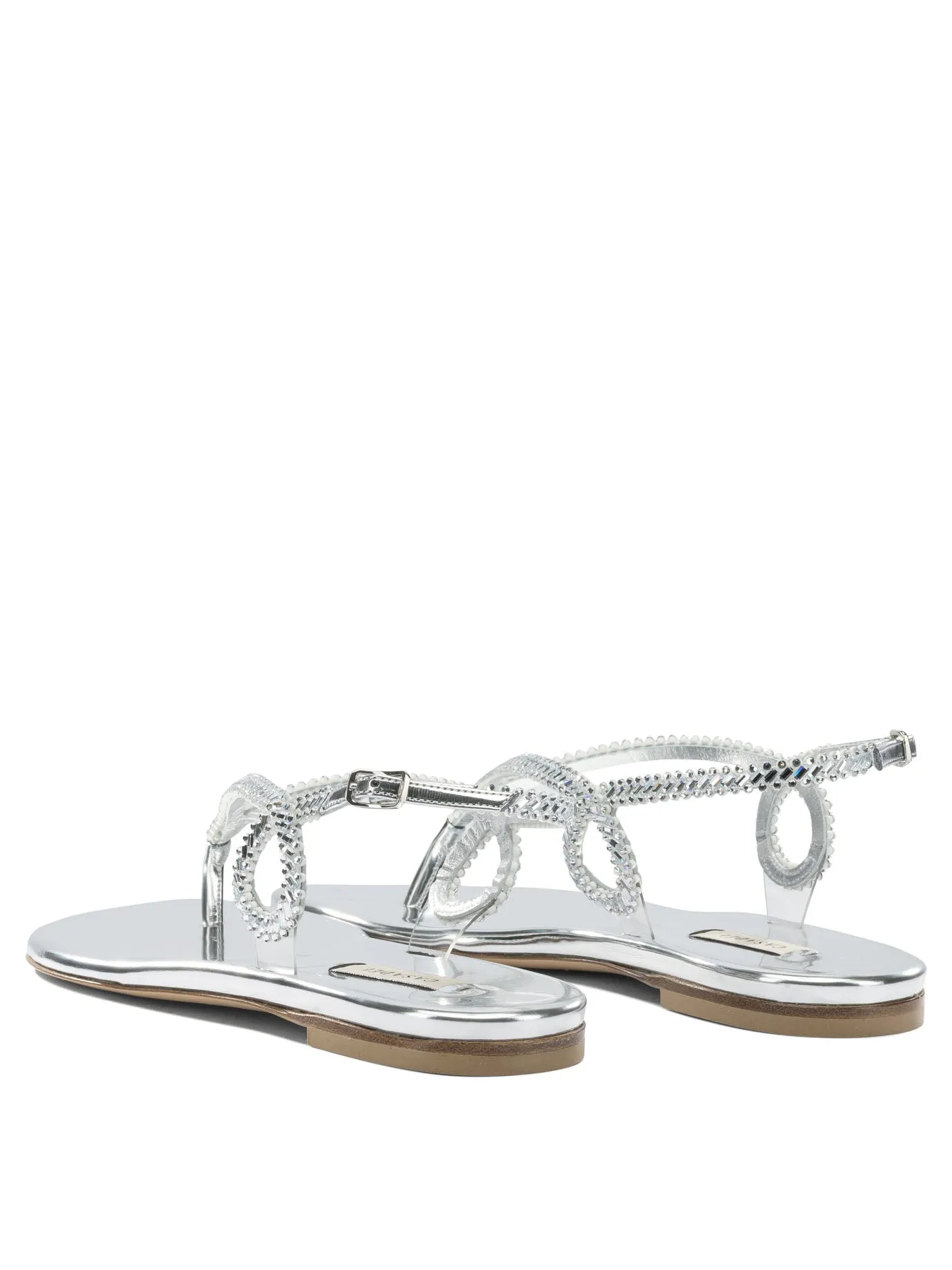 Sandals Silver sold by Wanan Luxury product image thumbnail 4