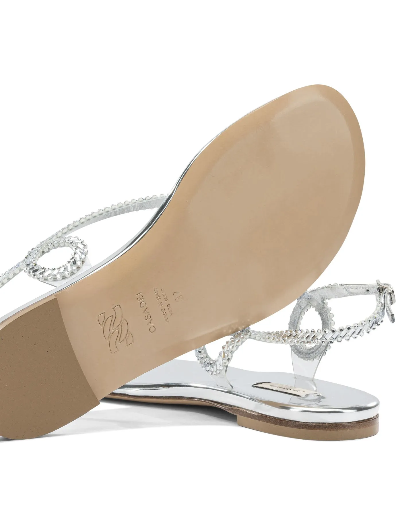 Sandals Silver sold by Wanan Luxury product image thumbnail 5