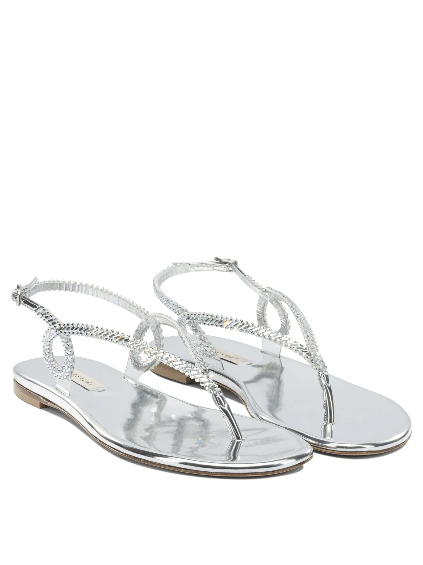 Sandals Silver sold by Wanan Luxury product image thumbnail 2