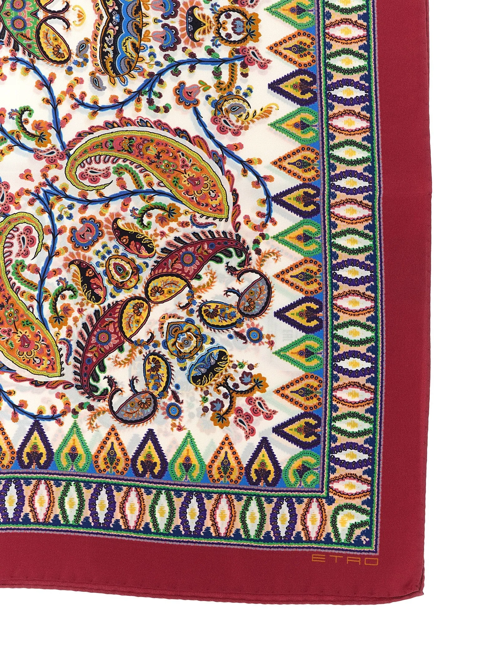 Floral Paisley Scarf Scarves And Foulards Multicolor sold by Wanan Luxury product image thumbnail 2