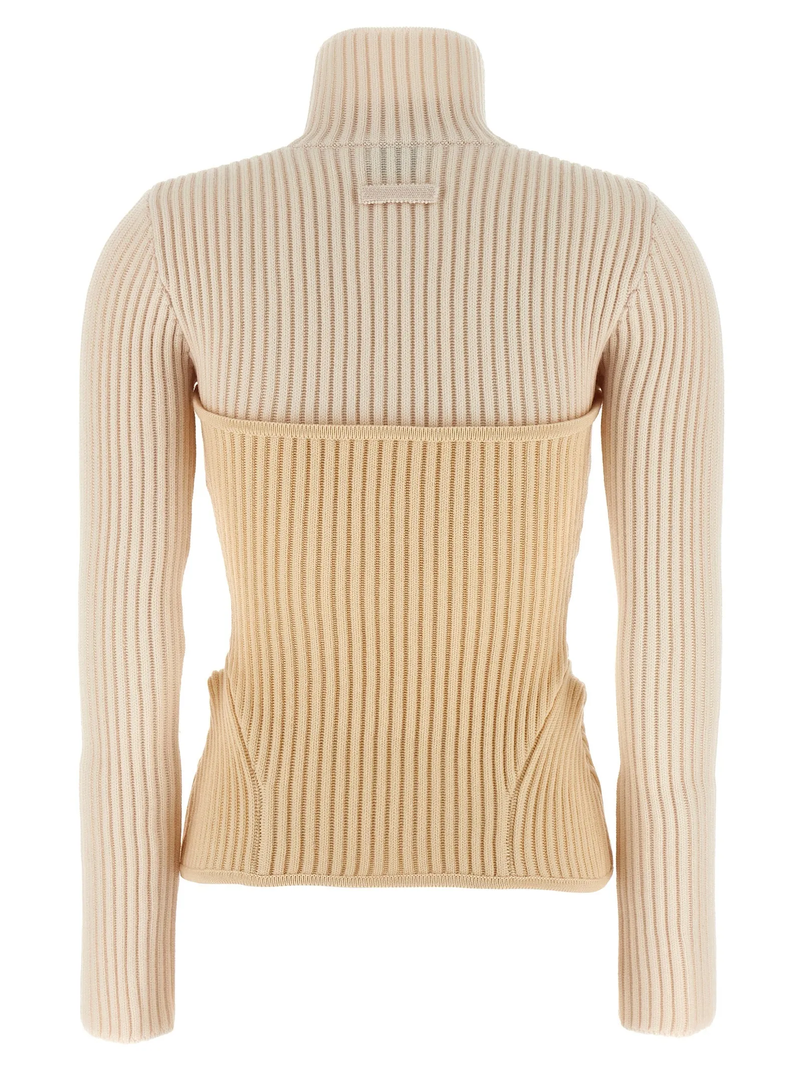 Corset Sweater Sweaters And Cardigans Beige sold by Wanan Luxury product image thumbnail 2