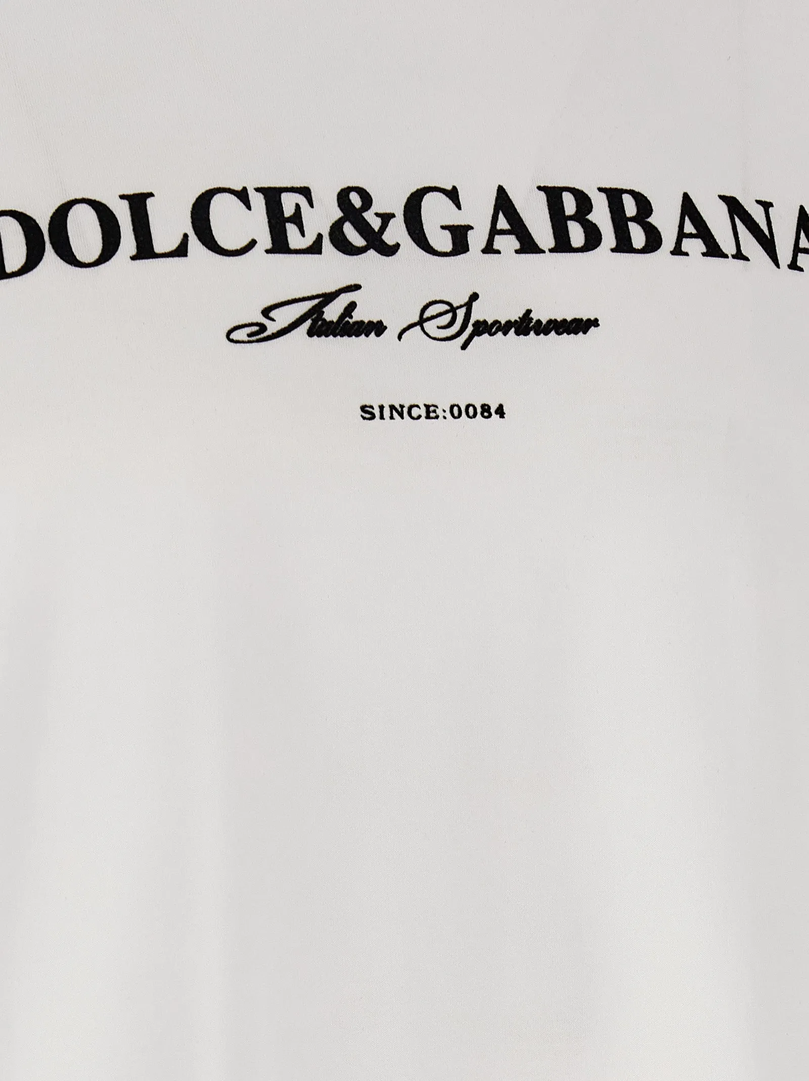 Flock Print T-Shirt White/Black sold by Wanan Luxury product image thumbnail 4