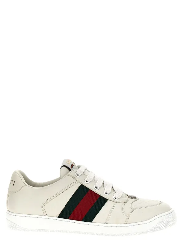 Screener Sneakers White made by Gucci