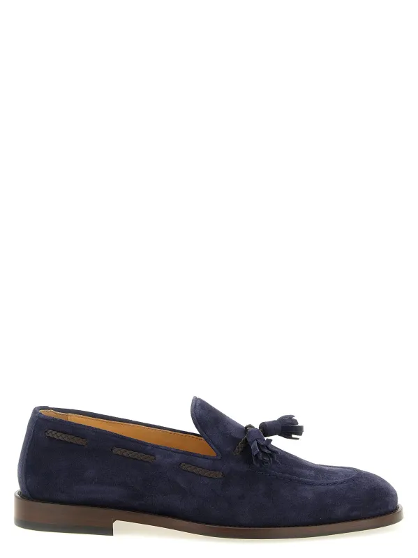 Nappi Moccasins Loafers Blue sold by Wanan Luxury