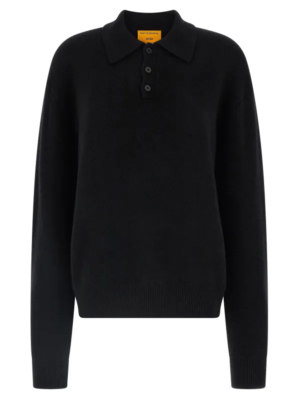 Allday Polo Black made by Guest In Residence