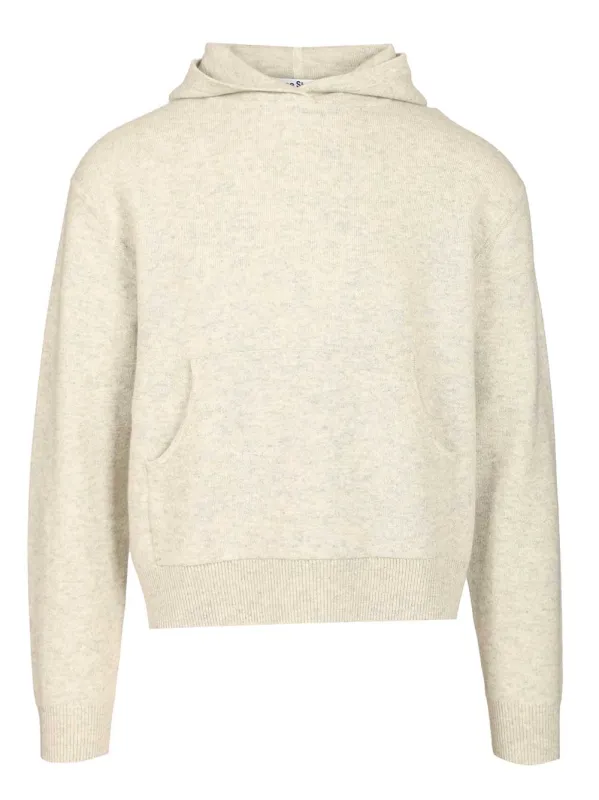 Cashmere Hooded Sweater Knitwear Grey sold by Wanan Luxury