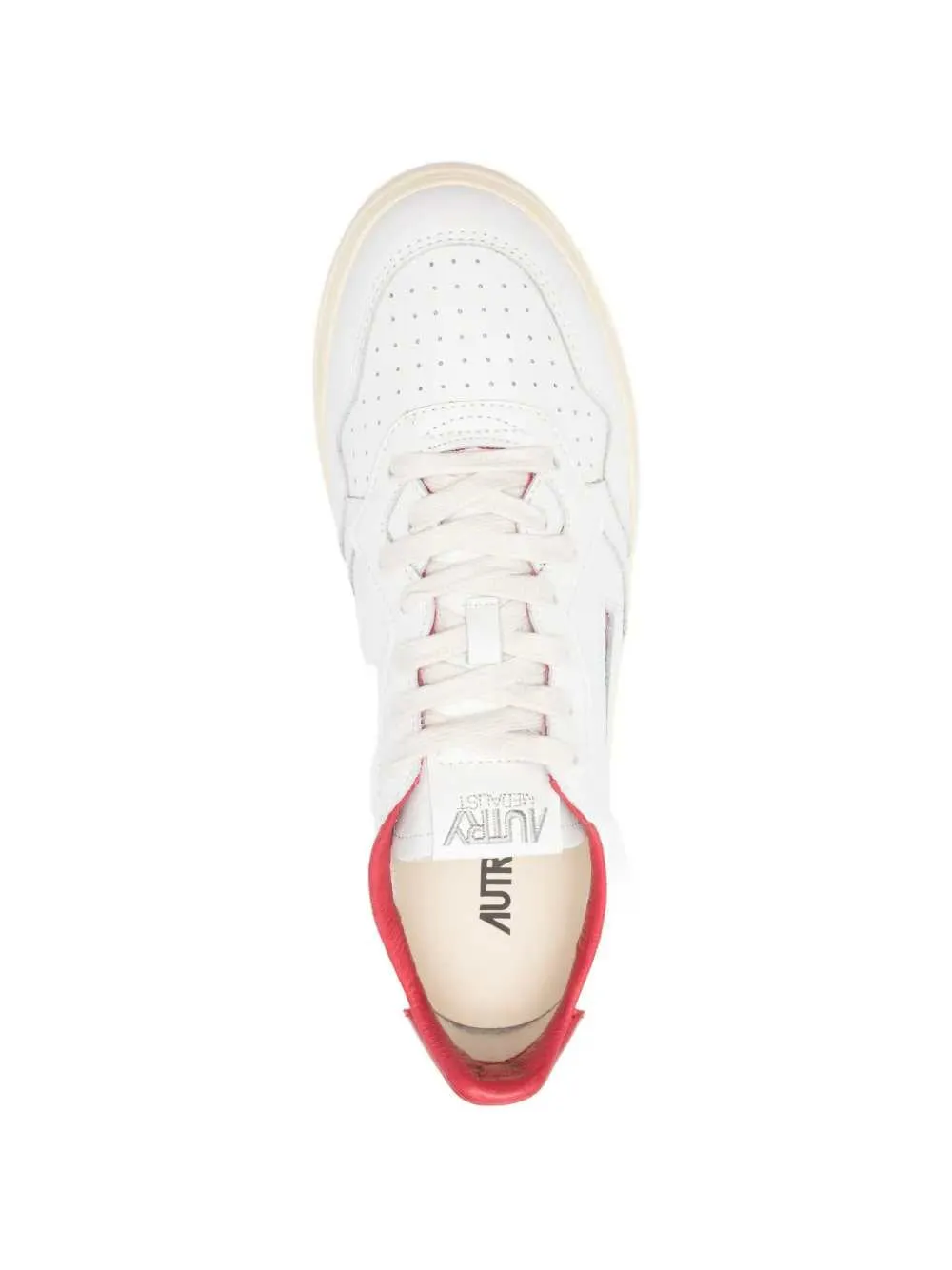 Medalist Sneaker With Perforated Red Detail sold by Wanan Luxury product image thumbnail 4