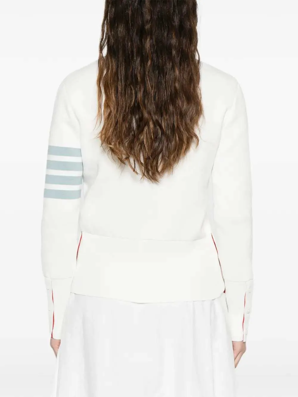 Cardigan With Striped Details sold by Wanan Luxury product image thumbnail 4