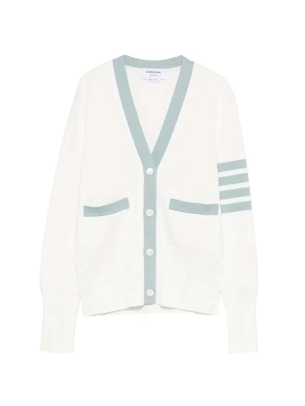 Cardigan With Striped Details sold by Wanan Luxury