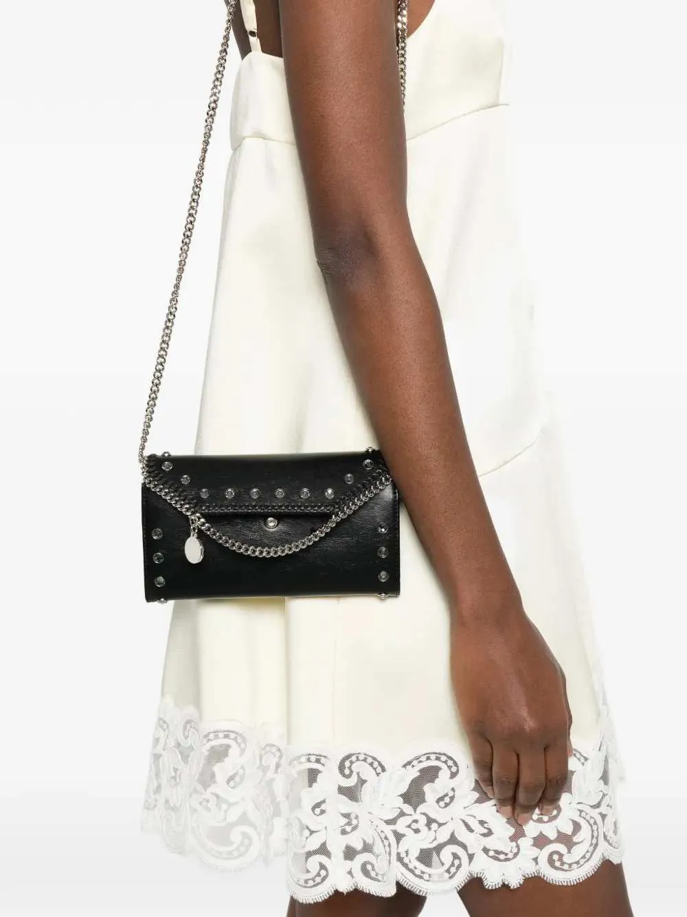 Falabella Shoulder Bag With Studded Chain Strap sold by Wanan Luxury product image thumbnail 5