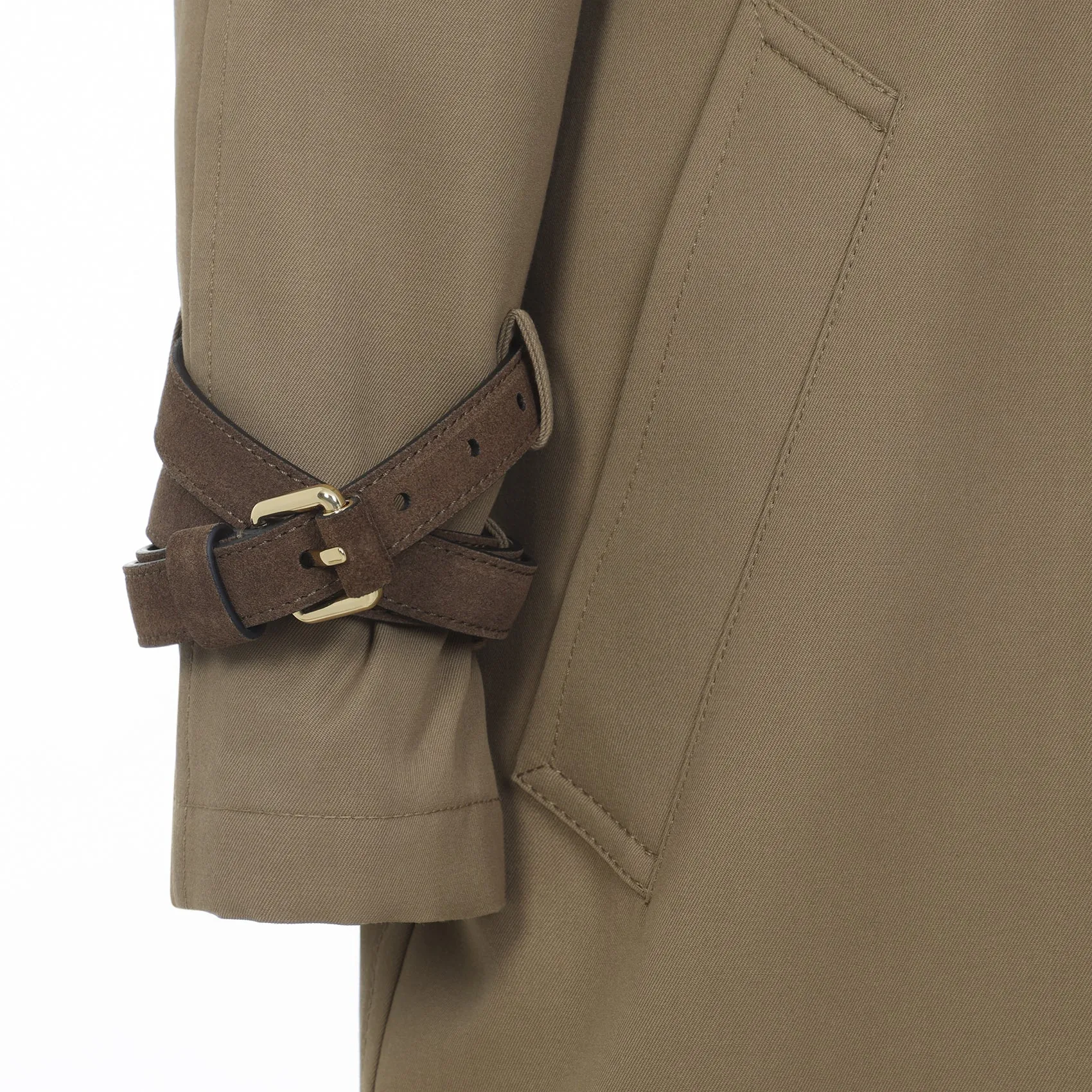 Trench & Raincoat Brown sold by Wanan Luxury product image thumbnail 5