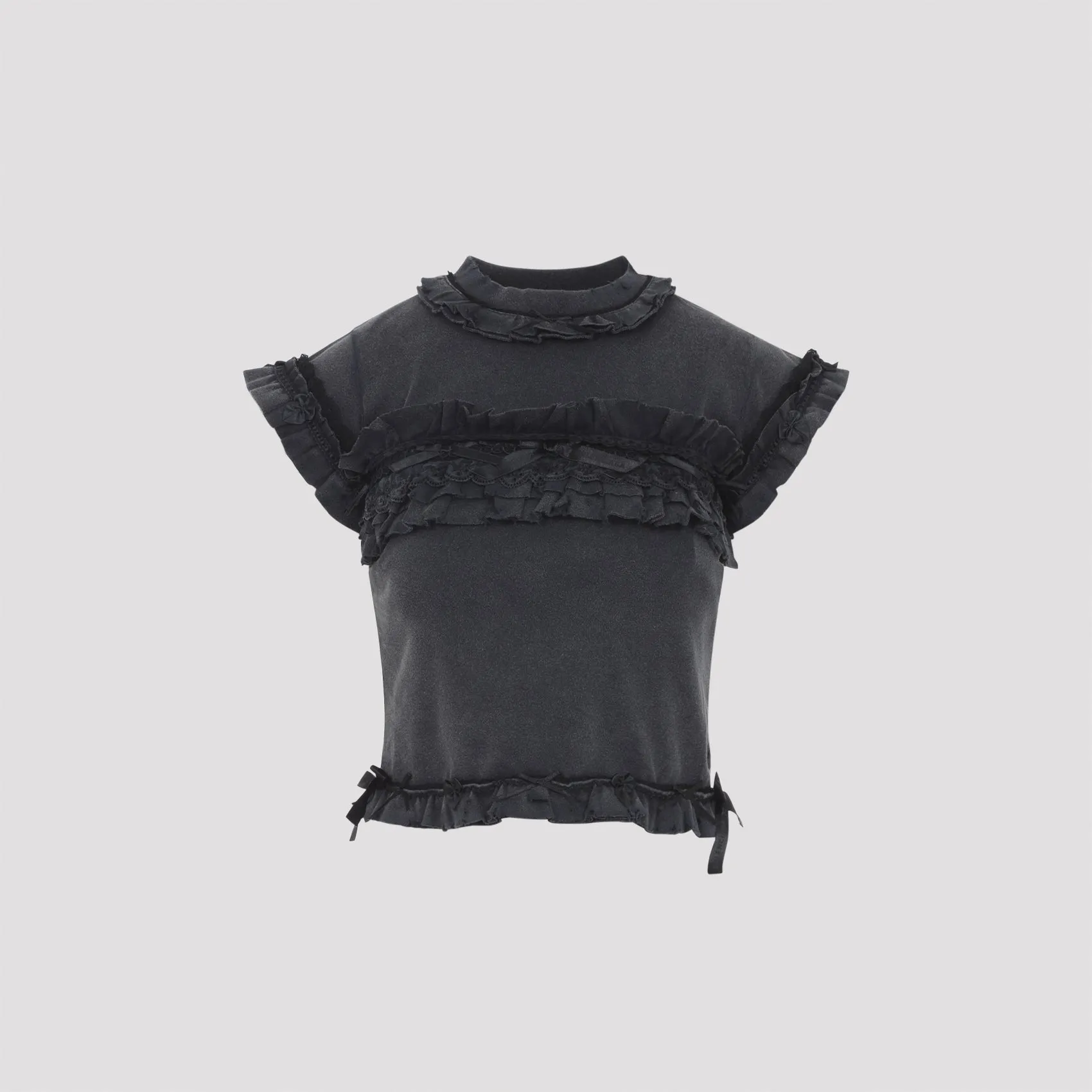 T-Shirts Black sold by Wanan Luxury product image thumbnail 2
