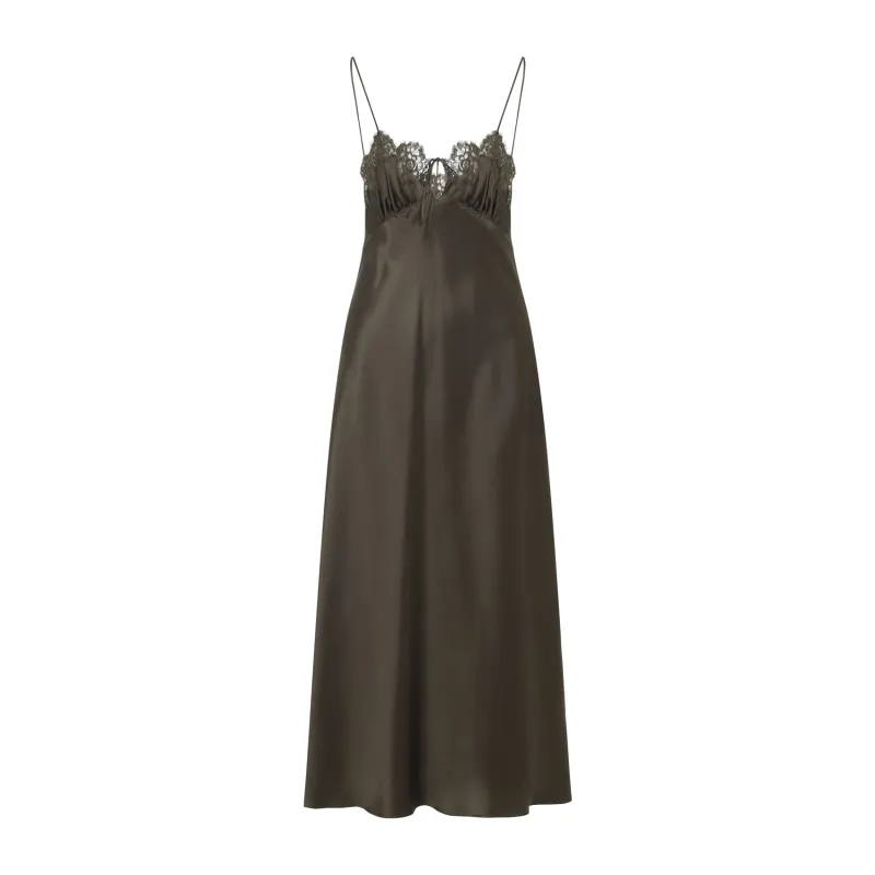 Mini Dresses Green made by Yves Saint Laurent