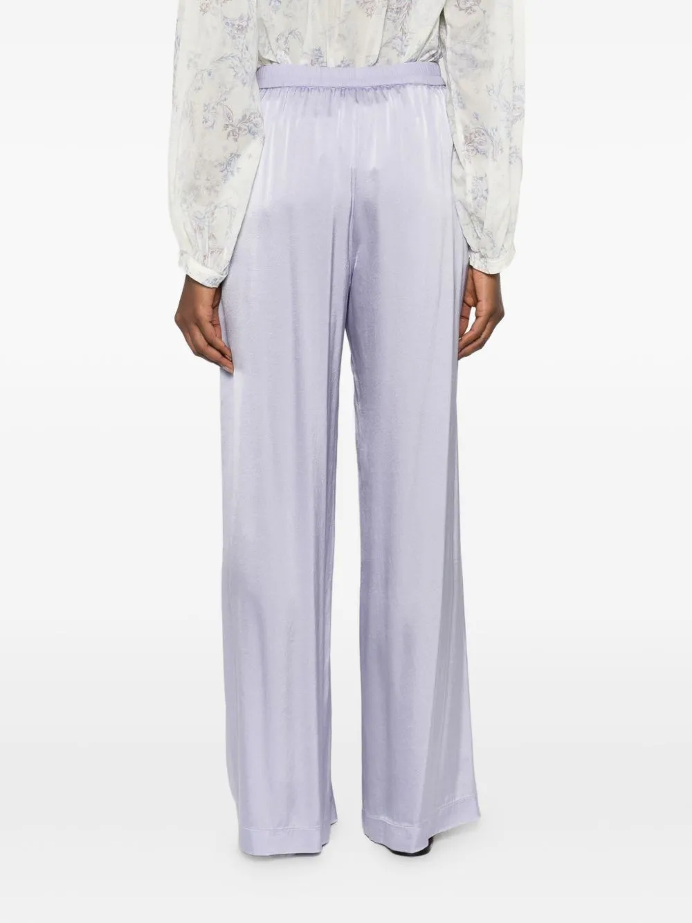 Silk Satin Trousers sold by Wanan Luxury product image thumbnail 5