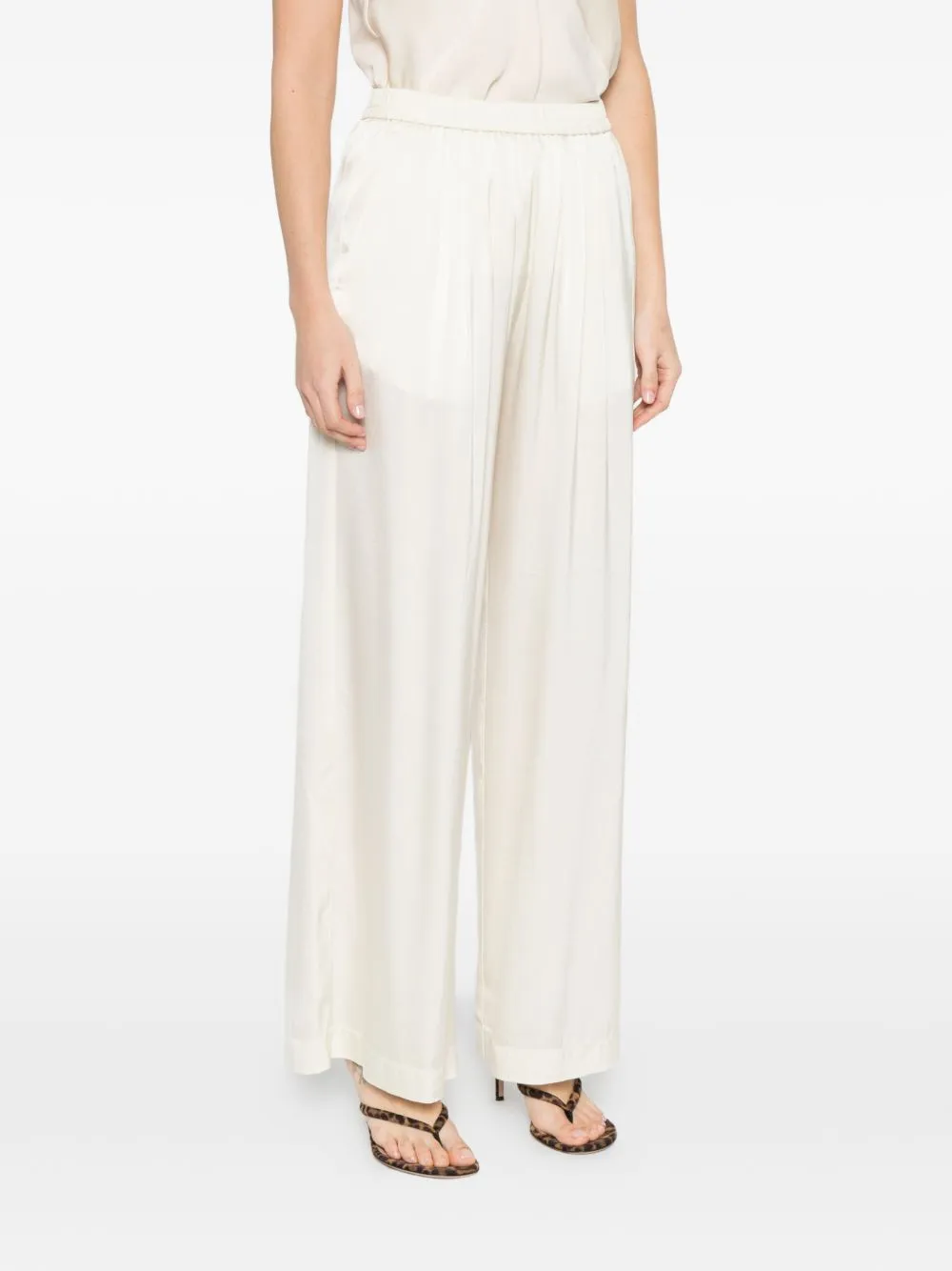 Silk Satin Trousers sold by Wanan Luxury product image thumbnail 3