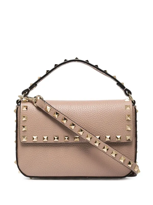 Rockstud Leather Mini Bag sold by Wanan Luxury