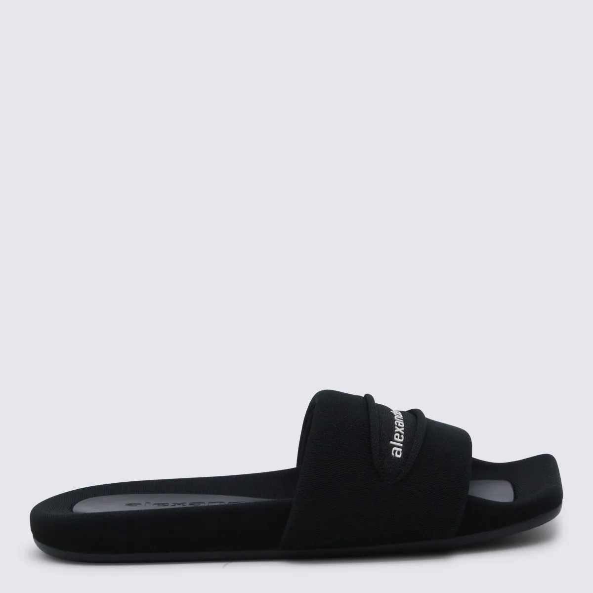 Flat Shoes Blacks And Greys sold by Wanan Luxury