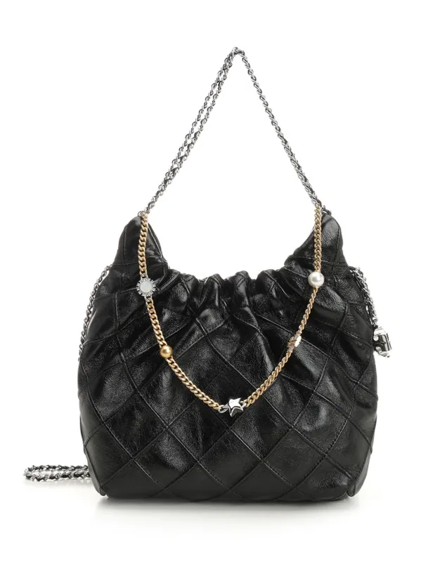 Mini Fleming Bag Shoulder Bags Black sold by Wanan Luxury