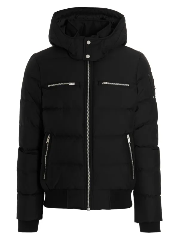 Cloud Puffer Jackets Black made by Moose Knuckles
