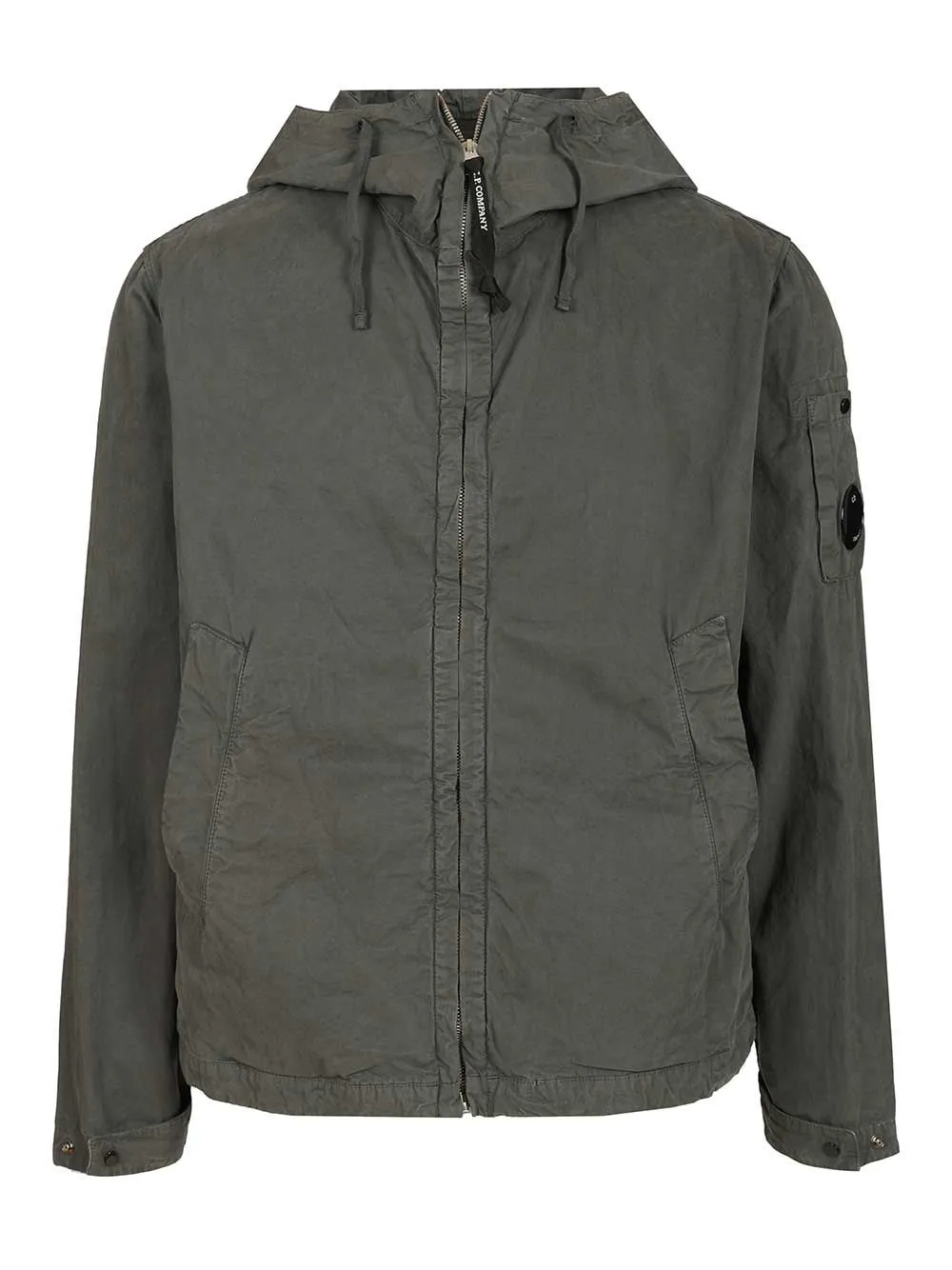 Micro-Reps Hooded Lens Jacket Jackets Grey sold by Wanan Luxury